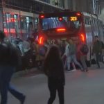Colados en Transmilenio.