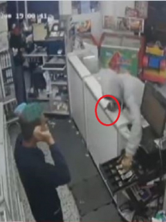 Robo en droguería en Bogotá