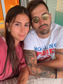 Greeicy Rendón y Mike Bahía