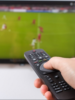 Transmisión de fútbol por televisión