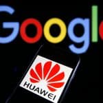 Logos de Huawei y Google