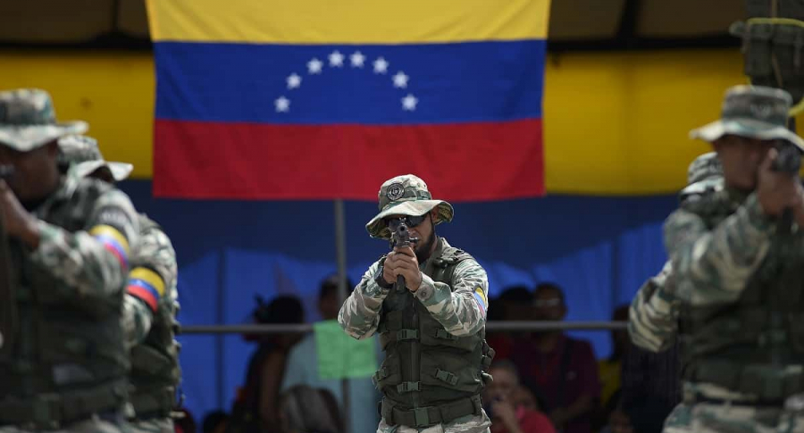 Militares venezolanos