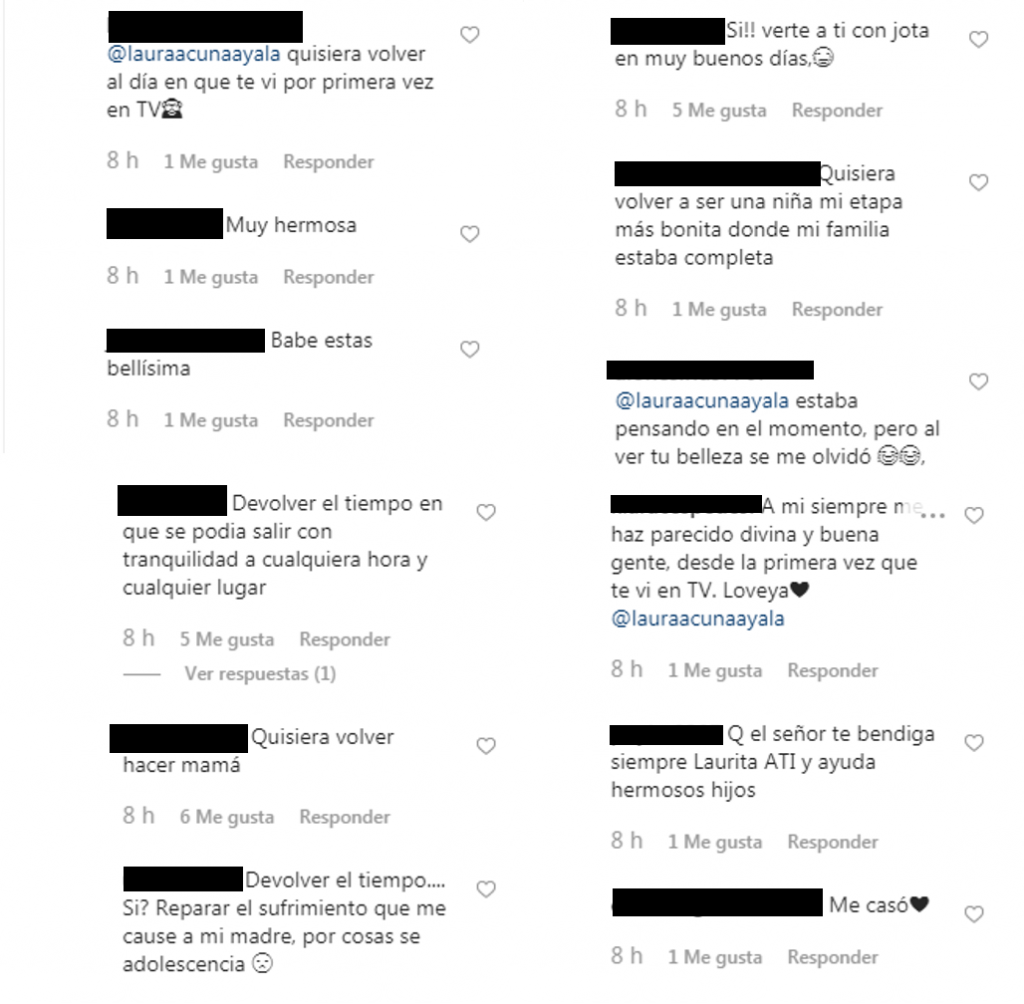 Comentarios a foto de Laura Acuña Comentarios a foto de Laura Acuña