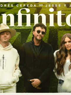 Andrés Cepeda con Jesse & Joy