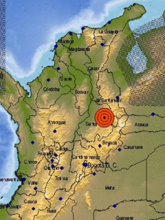 Temblor en Santander