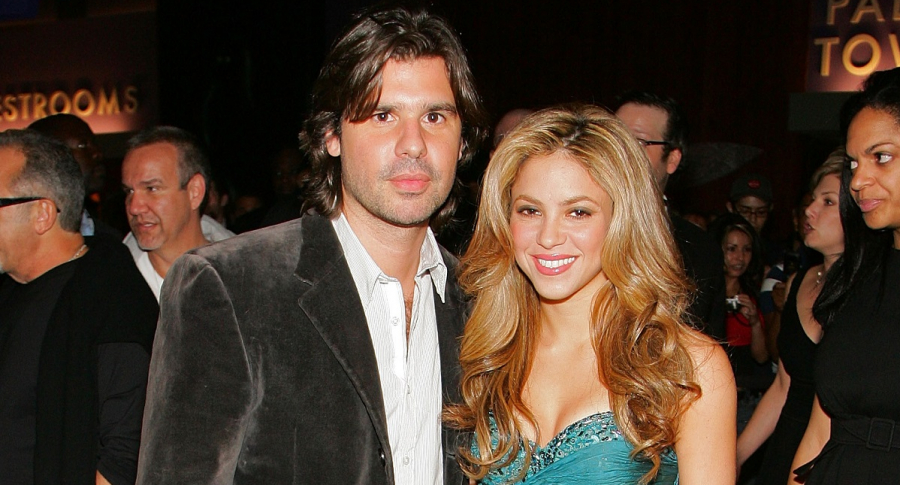 Antonio de la Rúa y la cantante Shakira.
