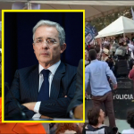 Abucheos a Uribe en Marinilla