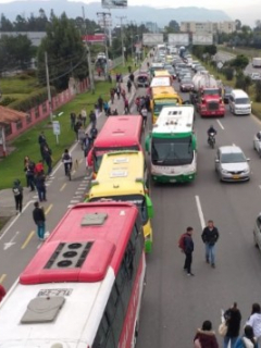 Paro en Chía