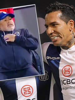 Diego Maradona y Dayro Moreno