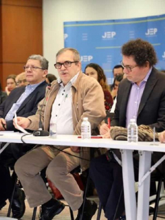 Jefes de Farc en la JEP