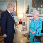 Johnson y la reina