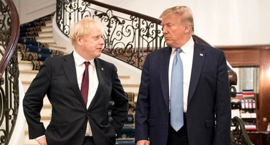 Trump y Johnson