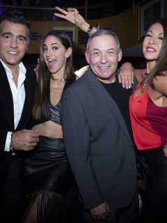 Carlos Calero, Valerie Domínguez, César Escola y Amparo Grisales, de 'Yo me llamo'