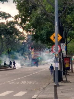 Disturbios en la Universidad Pedagógica