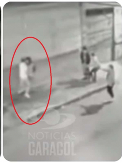 Presuntos ladrones venezolanos.