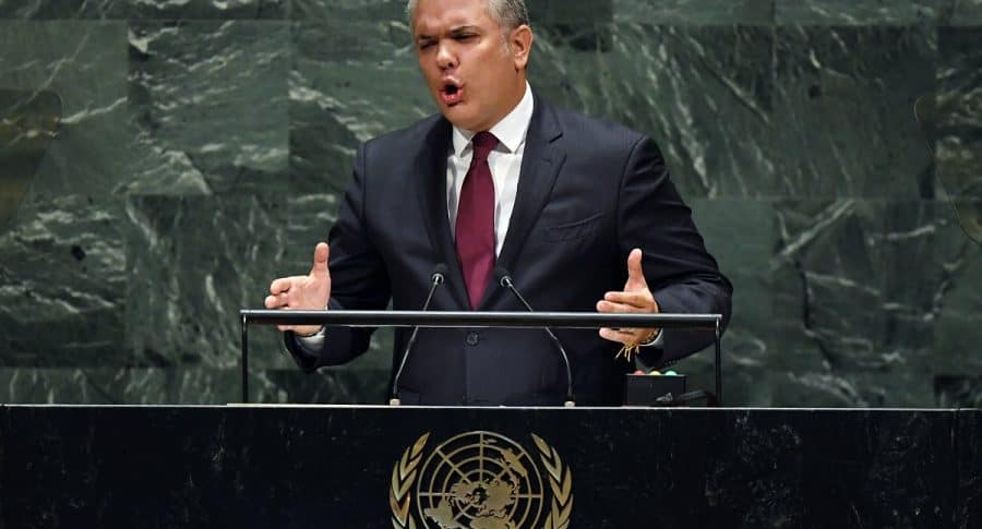 Iván Duque ante la ONU