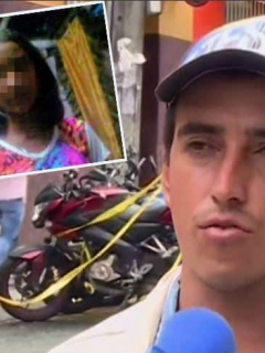 Niña muerta en Antioquia