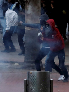 Protesta contra el uso desmedido de la fuerza pública Bogotá