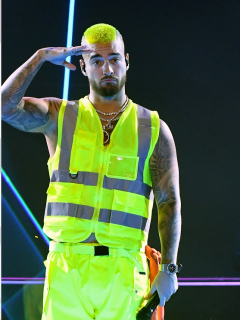 José José y Maluma, cantantes.