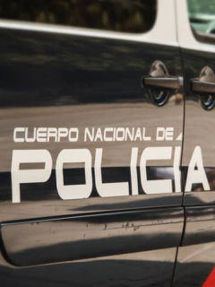 Carro de policía de España