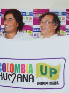 Nicolás y Gustavo Petro