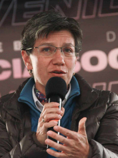 Claudia López.