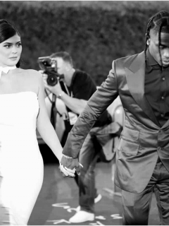 Kylie Jenner y Travis Scott / Tyga