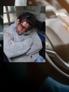 Conductor de Uber golpeado en Chile
