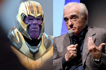Thanos y Martin Scorsese