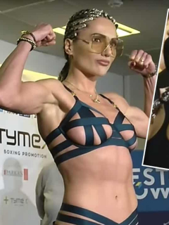 Ewa Brodnicka y Soledad Matthysse