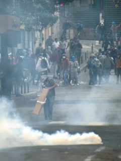 Protestas en Ecuador