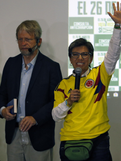 Antanas Mockus y Claudia López