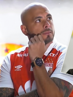 Ómar Pérez y Ronaldinho