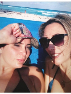 Aída Merlano y Sonia León