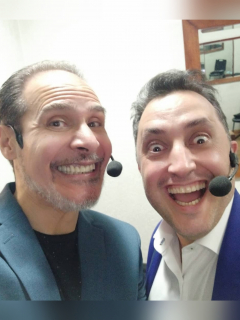 Miky McPhaton y Andrés López