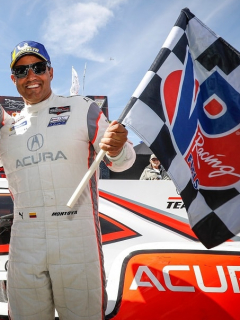 Dane Cameron y Juan Pablo Montoya