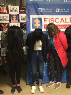 Capturadas por tráfico de drogas