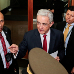 Álvaro Uribe, expresidente y senador.