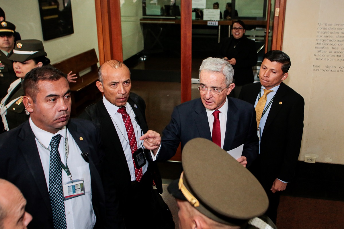Álvaro Uribe, expresidente y senador.