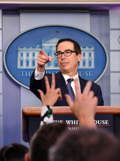 Steven Mnuchin, secretario del tesoro de EE. UU.