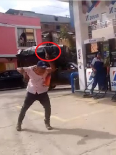 Pelea en Medellín