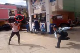 Pelea en Medellín