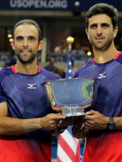 Juan Sebastián Cabal, Robert Farah y Santiago Giraldo