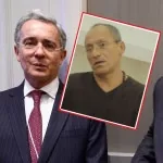 Álvaro Uribe y Carlos Enrique Vélez