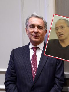 Álvaro Uribe y Carlos Enrique Vélez