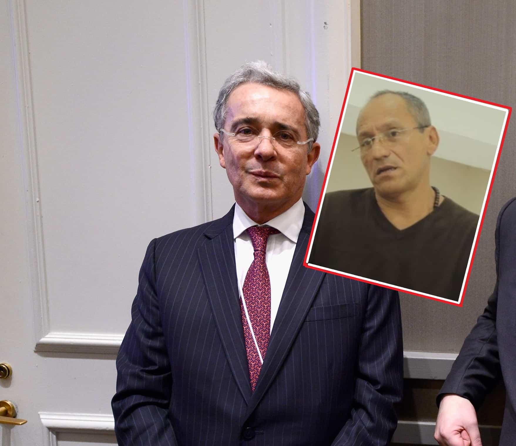 Álvaro Uribe y Carlos Enrique Vélez