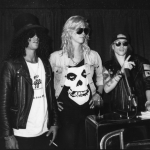 Slash, Duff McKagan, Axl Rose e Izzy Stradlin