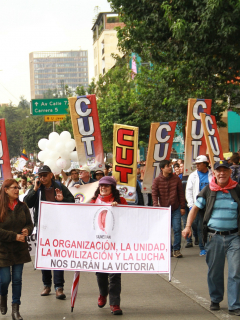 Marchas en Bogotá