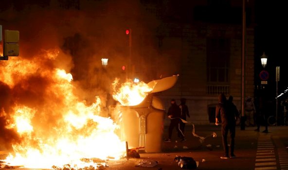 Protestas en Barcelona