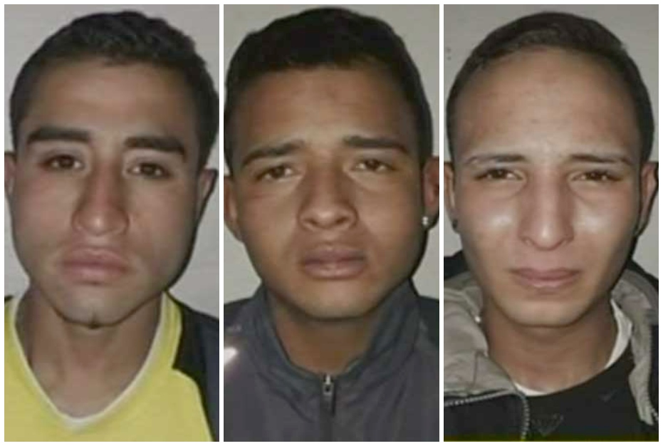Ladrones que asaltaron SITP.